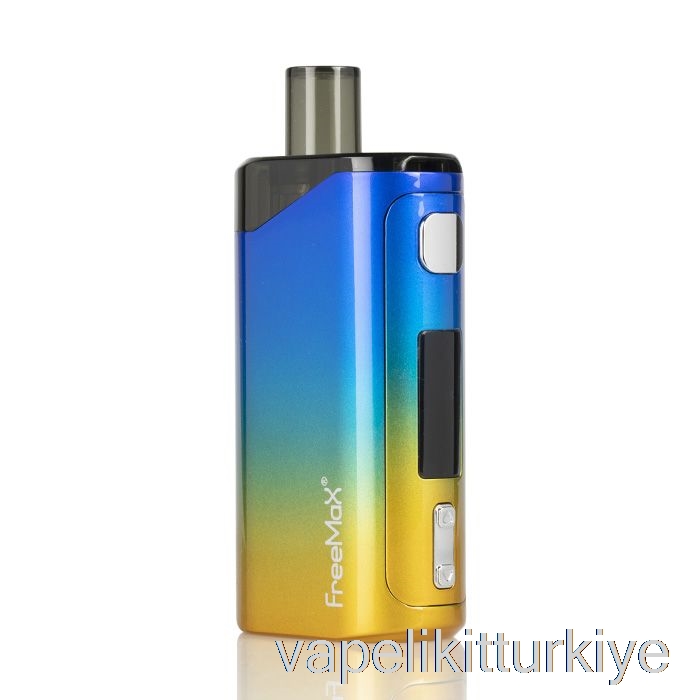Elektronik Sigara Kalemi Vape Mate Freemax Autopod50 50w Pod Sistemi Sarı / Mavi